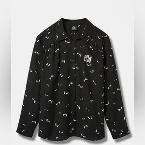 Disney Haunted Mansion Georgette Blouse torrid